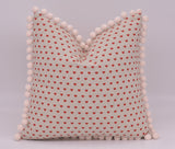 Heart Print Cushion