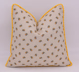 Bee cushion handmade