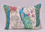 Pom pom cushion