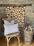 Heart Print Cushion